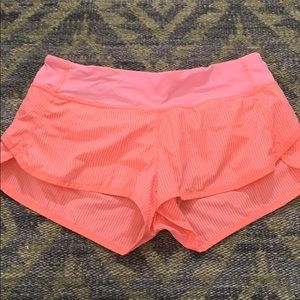 Luluemon speed shorts